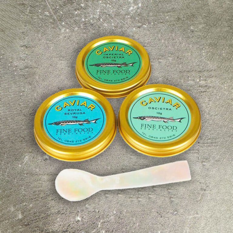 Fine Food Specialist Caviar Taster Set, 3 x 10g