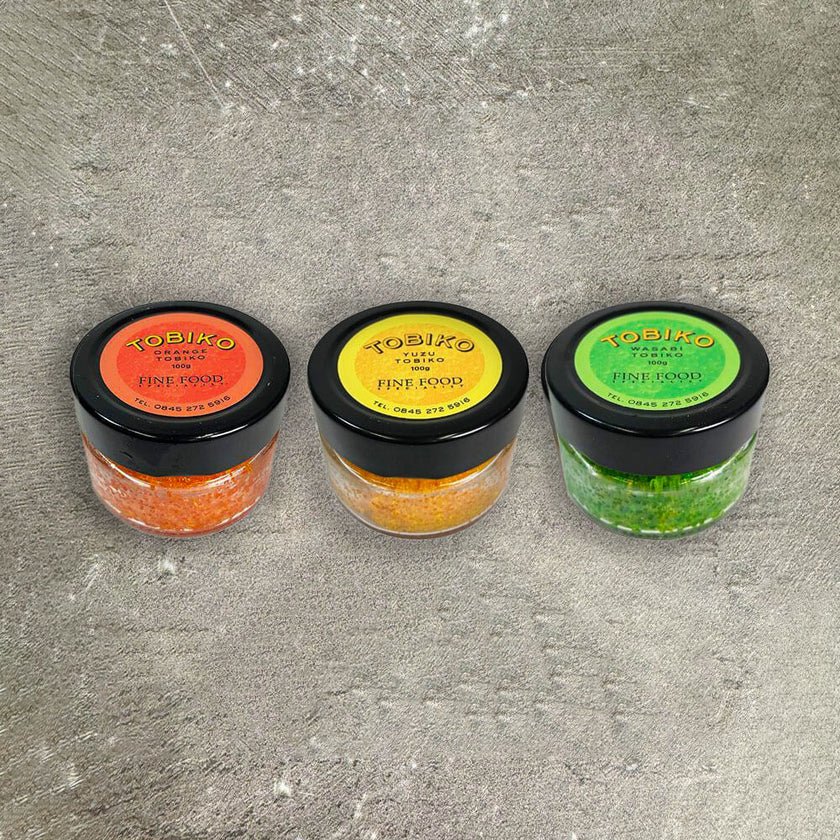 Tobiko Taster, Frozen, 3 x 100g