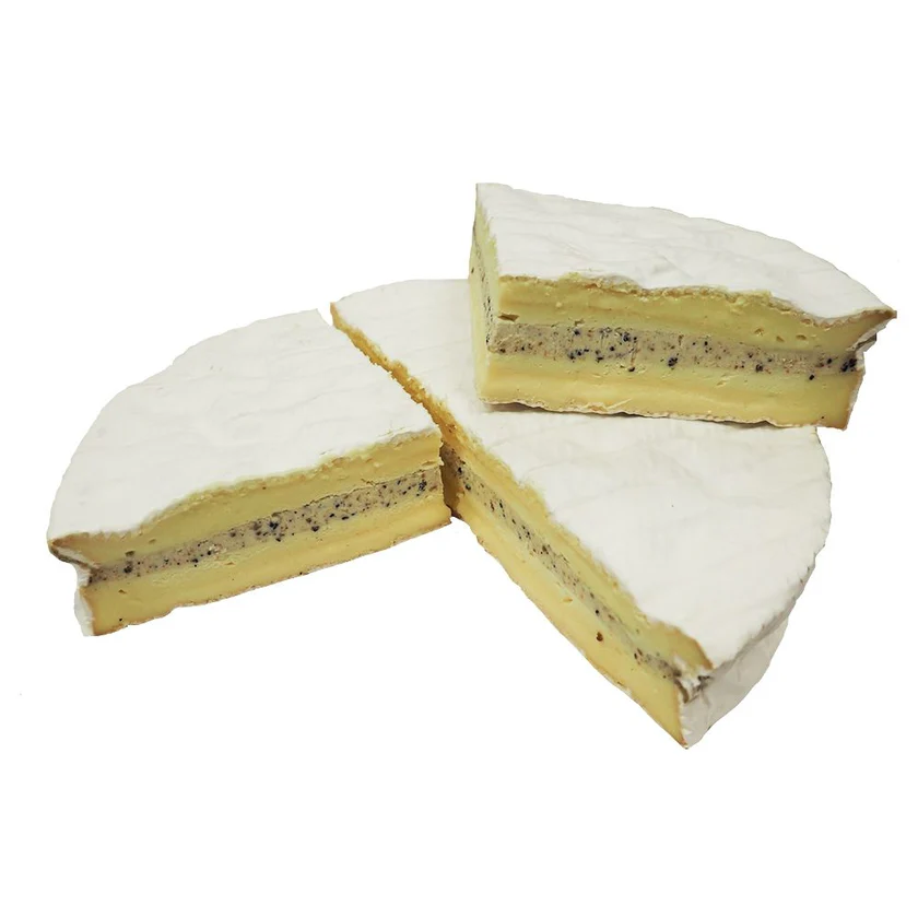 Brie Infused With Black Truffles, Wheel, +/-1.4kg
