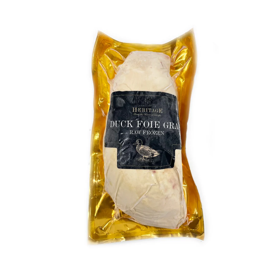 Duck Foie Gras, Deveined, Frozen, +/-450g