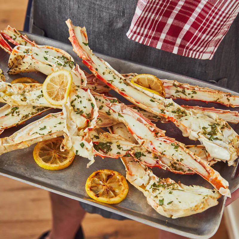 Extra, Extra Large Precut/Split Red King Crab Legs - Image 2